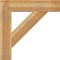 Ekena Millwork Traditional Block Rough Sawn Bracket, Western Red Cedar, 6"W x 32"D x 32"H BKT06X32X32TRA05RWR - alternate 2